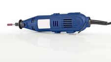Blue Cordless Drill. Stock Photography Blue Cordless Drill. Stock Photography
