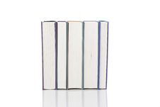 A Group Of Books Stock Photo