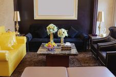 Luxury Living Room Royalty Free Stock Image Luxury Living Room Royalty Free Stock Image