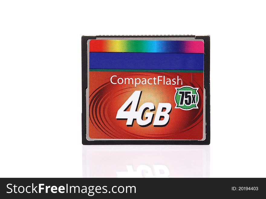 Compact flash card