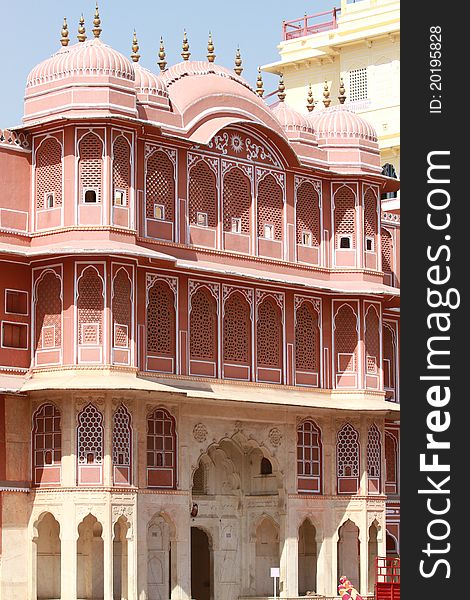 City palace in jaipur, India. City palace in jaipur, India