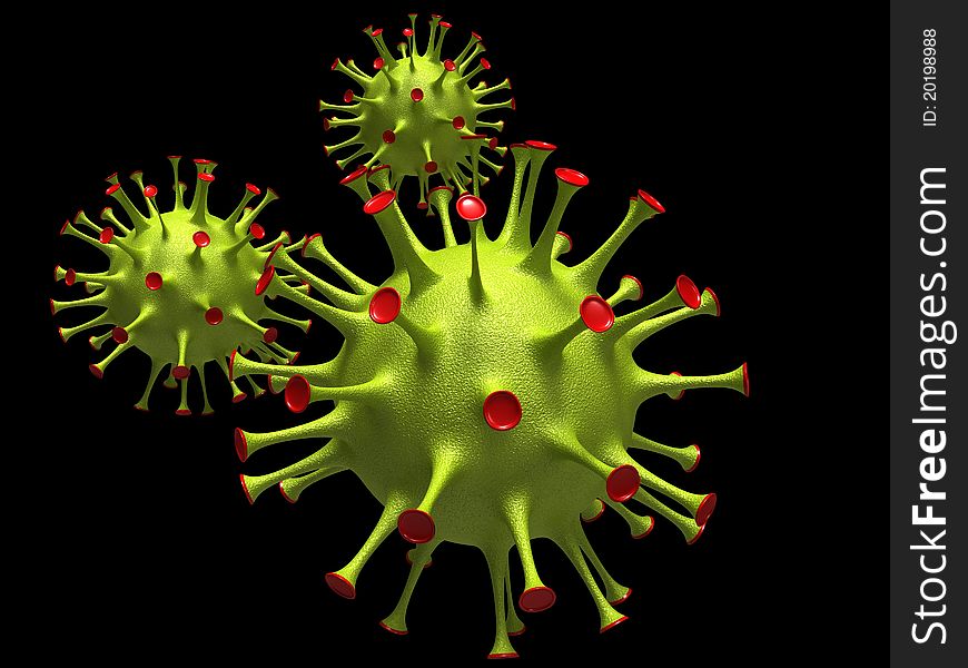 Illustration of VIRUS