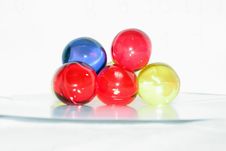 Colored Spheres Stock Photos