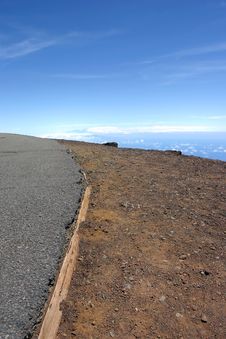 Road To Haleakala Stock Images Road To Haleakala Stock Images