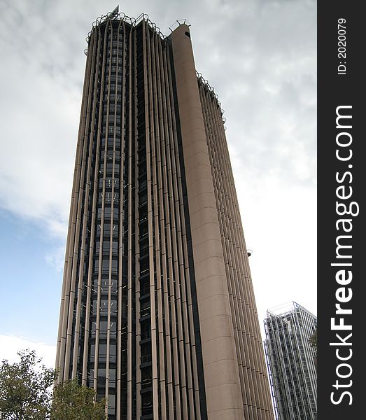 Europe tower in the financial center, Madrid, Spain