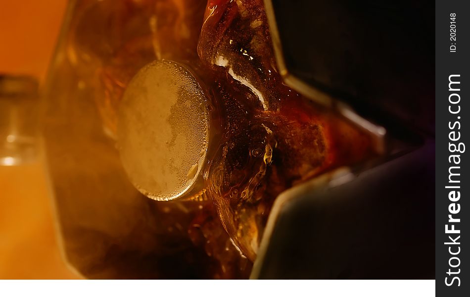 close-up of a coffee pot with coffee boiling and ready to be served. close-up of a coffee pot with coffee boiling and ready to be served