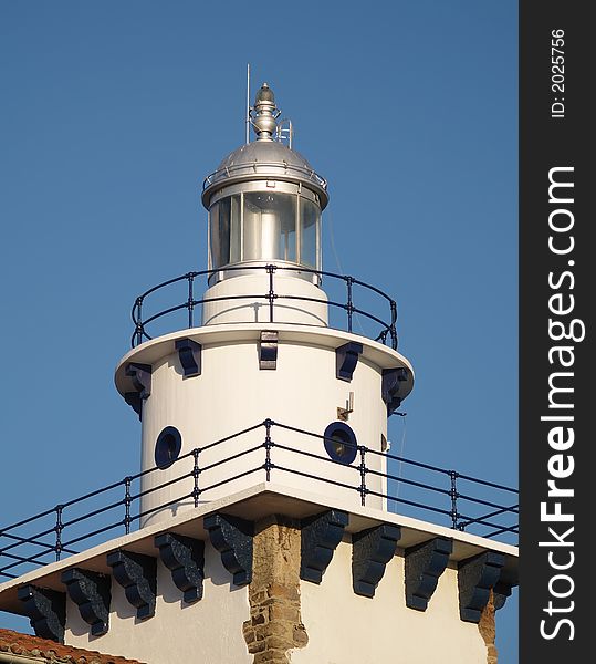 Arriluce lighthouse in Getxo, Vizcay, Basque Country