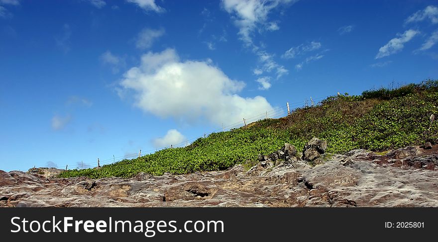 Landscape at hookipa maui hawaii. Landscape at hookipa maui hawaii