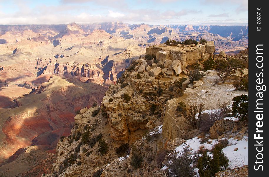 Grand Canyon National Park in the morning