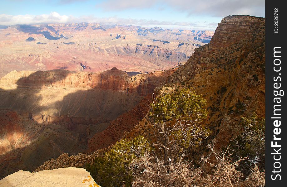 Grand Canyon National Park in the morning