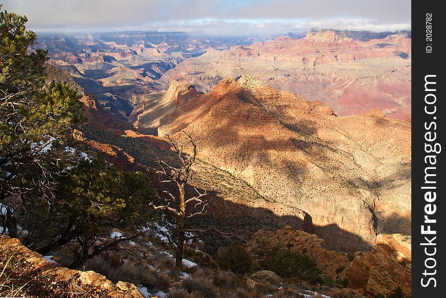 Grand Canyon National Park in the morning