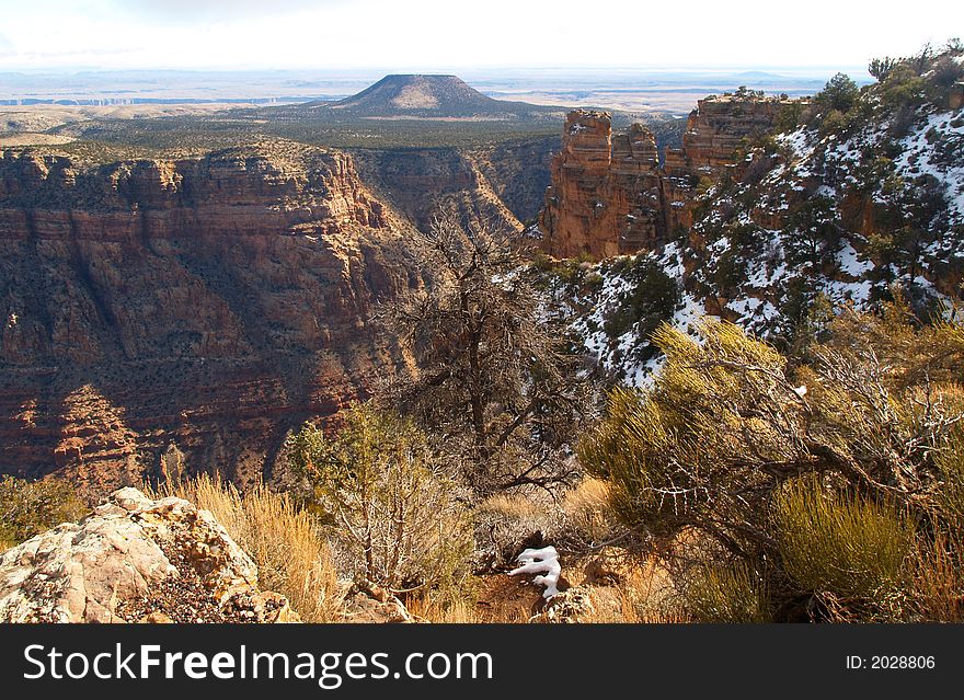 Grand Canyon National Park in the morning