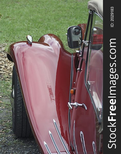 Vintage Car Fender