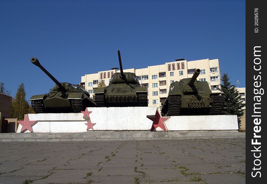 The Monument near Kantimirovskoy armies. Naro-Fominsk. The Monument near Kantimirovskoy armies. Naro-Fominsk.