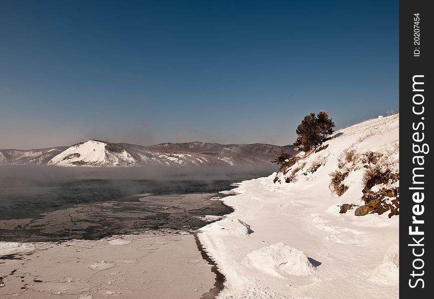 Baikal Lake And Angara River