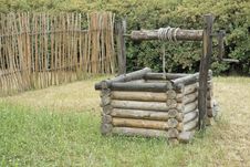 Wooden Well For Water Stock Photo Wooden Well For Water Stock Photo