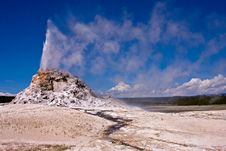 Erupting Geyser Stock Photography Erupting Geyser Stock Photography