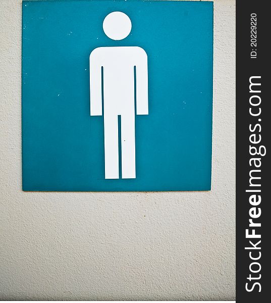 Toilet sign male The bathrooms have a large garden. Toilet sign male The bathrooms have a large garden.