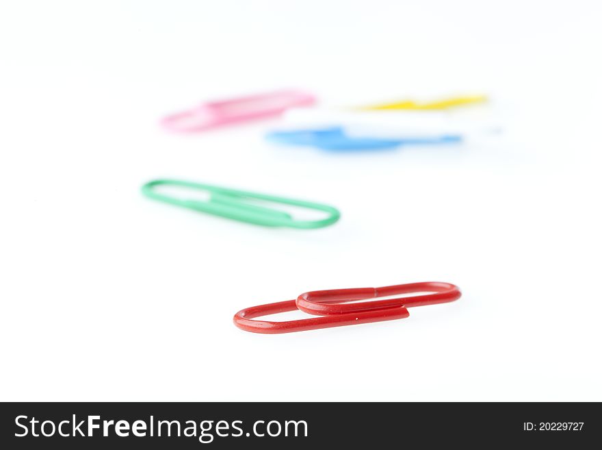 A Colorful Paper Clip