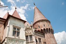 Architectural Details At A Romanian Stone Castle Royalty Free Stock Image Architectural Details At A Romanian Stone Castle Royalty Free Stock Image