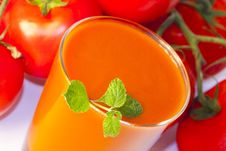 Tomato Juice Royalty Free Stock Photos