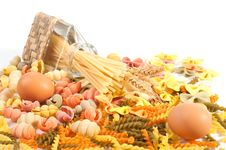 Different Kinds Of Italian Pasta Stock Images Different Kinds Of Italian Pasta Stock Images