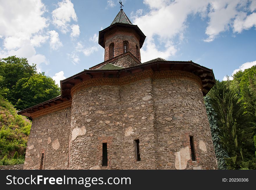 Beautiful Old Stone Church In Romania