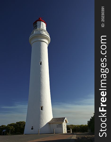 A view of Split Point Lighthouse on the south coast of Australia Victoria. A view of Split Point Lighthouse on the south coast of Australia Victoria.