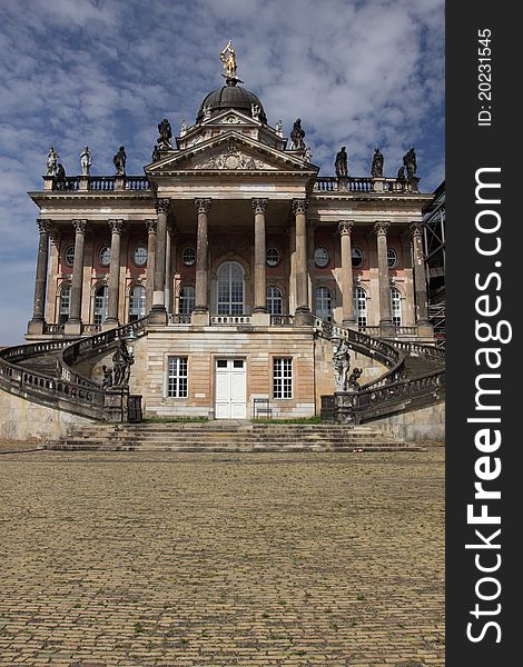 The historic palace in Postdam sansoucci park serving as the university. The historic palace in Postdam sansoucci park serving as the university.