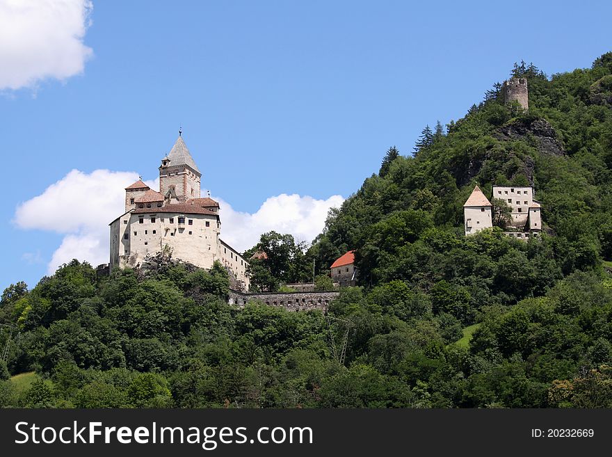 Gothic castle in South Tyrol. Gothic castle in South Tyrol