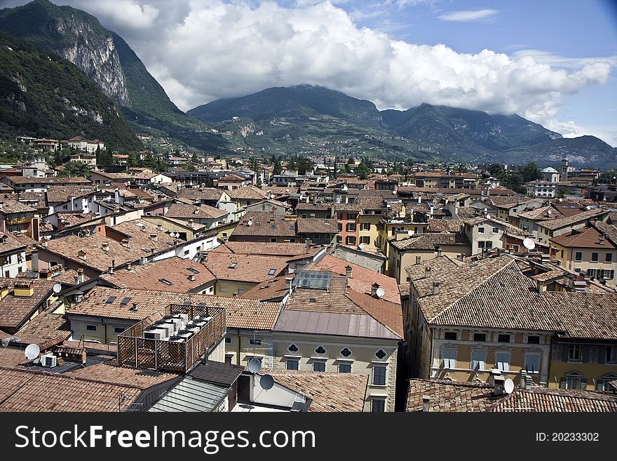 Riva del Garda city