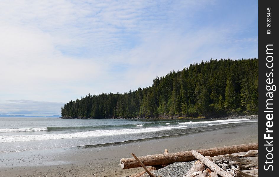 Vancouver Island China Beach Landscape