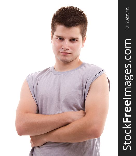 Portrait Of Young Healthy Man