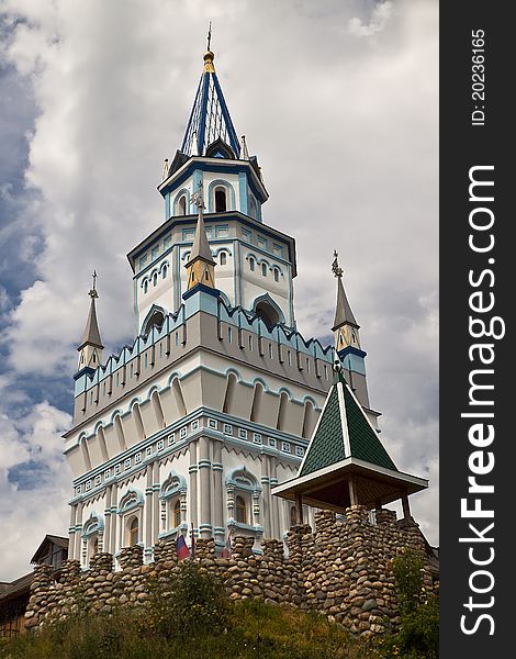 Beautiful kremlin in Izmailovo