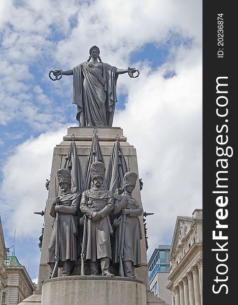 Statue crimean war memorial london