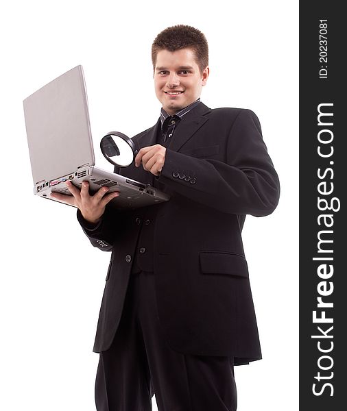 Man With Laptop