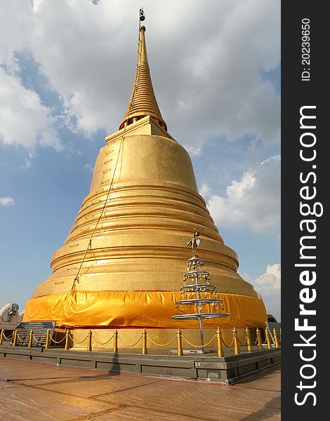 Golden Mountain In Bangkok