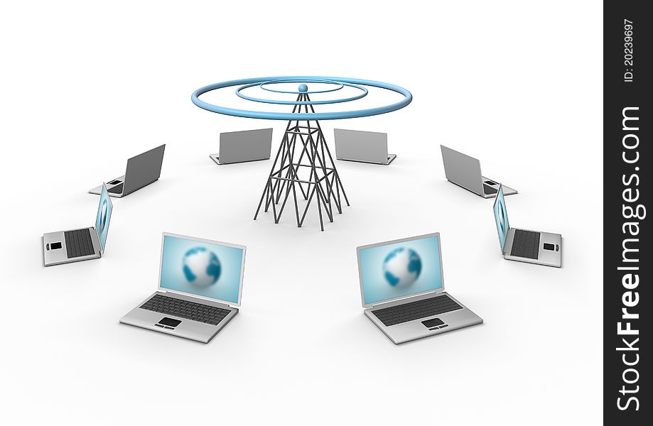 Wireless Global Network Visualization