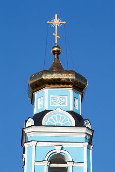 Dome Of The Orthodox Russian Church Royalty Free Stock Photography Dome Of The Orthodox Russian Church Royalty Free Stock Photography