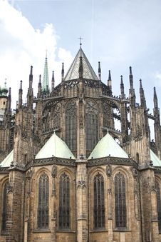 Saint Vitus Cathedral Royalty Free Stock Photography