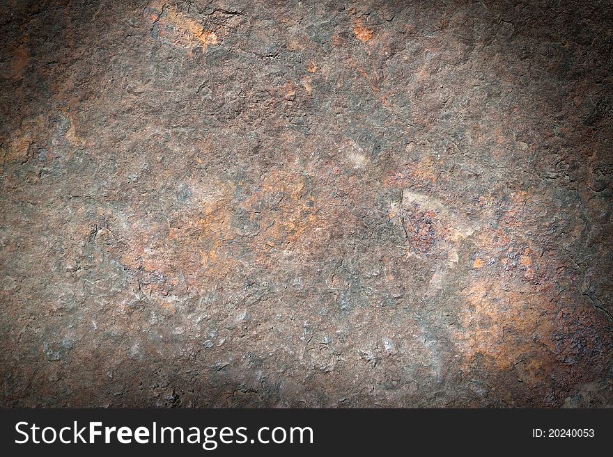 Rust Fungus Sheet Metal Surface