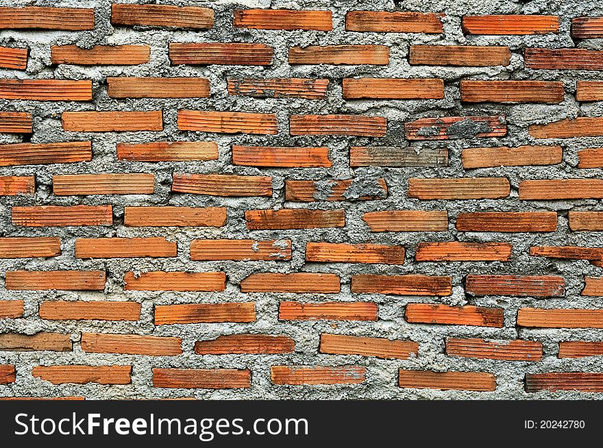 Texture of brick wall