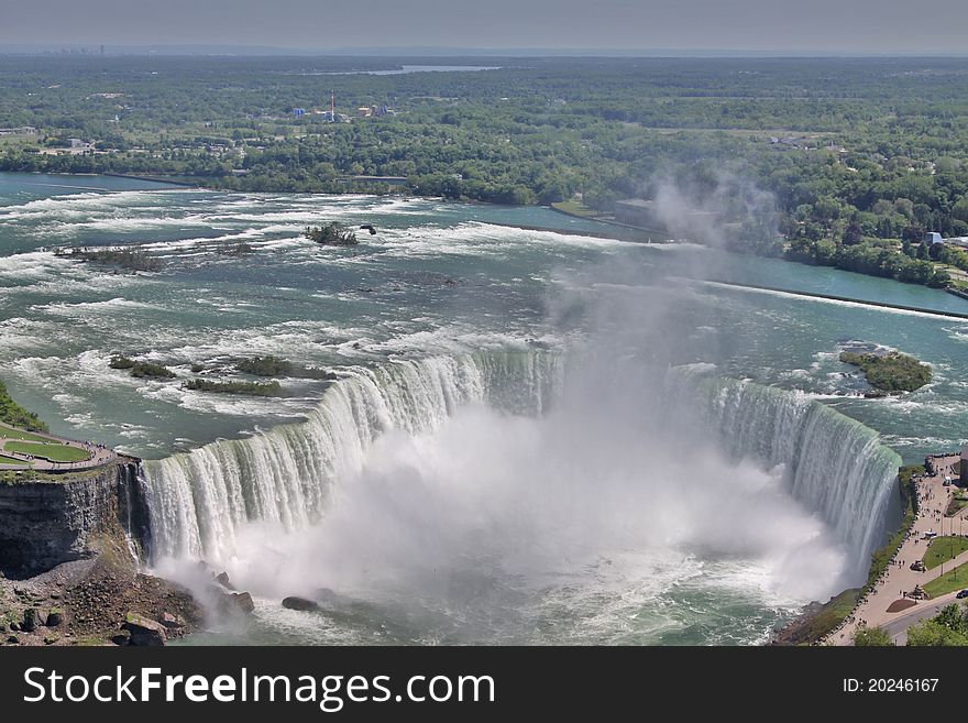 Niagara Falls at Canadian side. Niagara Falls at Canadian side