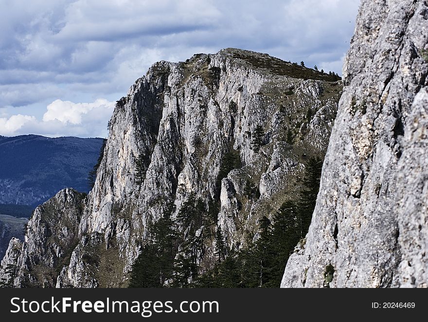 Viewpoint Curevac, mountain Durmitor, Montenegro. Viewpoint Curevac, mountain Durmitor, Montenegro