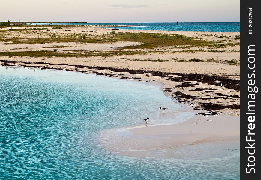 Caribbean Sea at Playa Paraiso, Cayo Largo, Cuba - a paradise island for many tourists