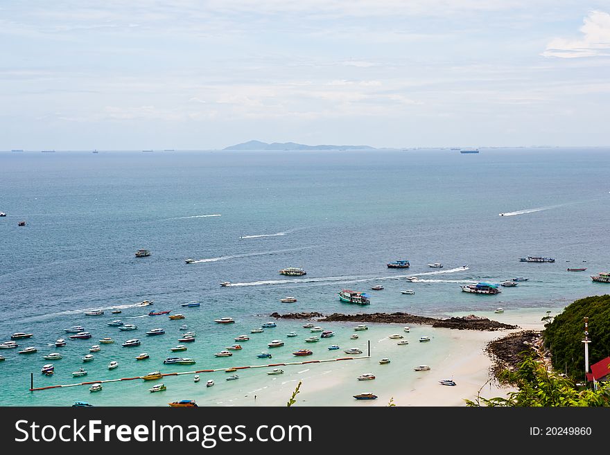 An island in Thailand, which is very beautiful