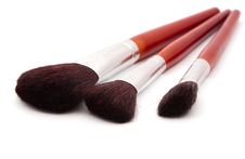 Makeup Brushes Stock Photos