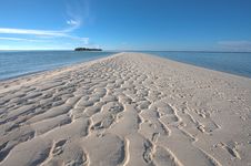 Sandy Beach Footprints 1 Royalty Free Stock Image Sandy Beach Footprints 1 Royalty Free Stock Image