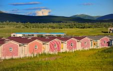 Resort Cabins Stock Image Resort Cabins Stock Image