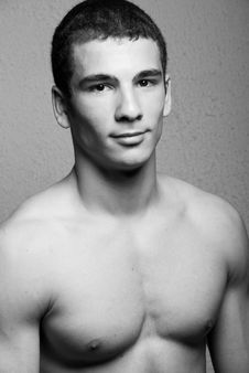 Muscular Young Man Stock Images Muscular Young Man Stock Images